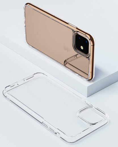 Apple iPhone 11 Kılıf Benks Magic Crystal Clear Glass Kapak Renksiz
