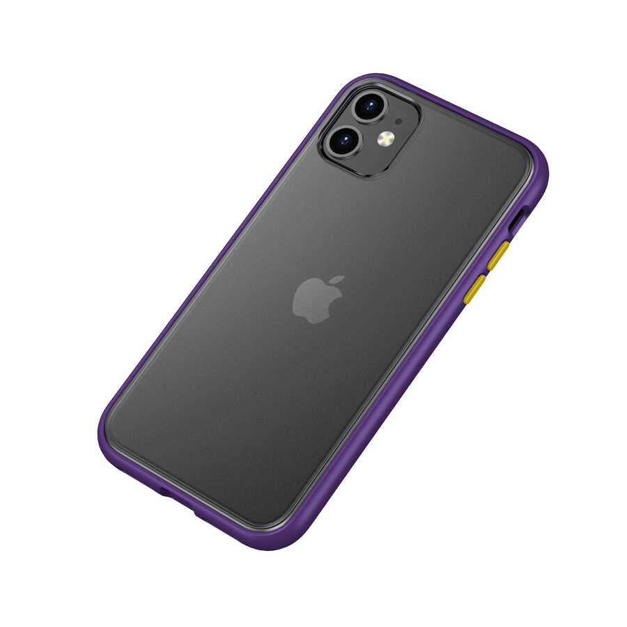 Apple iPhone 11 Kılıf Benks Magic Smooth Drop Resistance Kapak Siyah