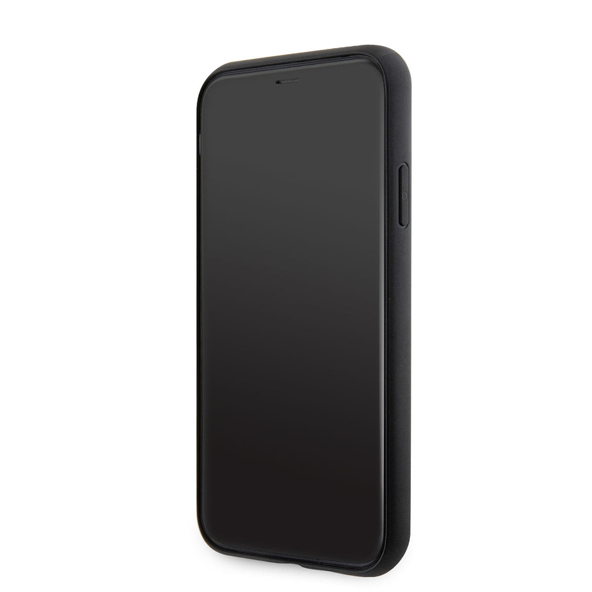 Apple iPhone 11 Kılıf Guess Orjinal Lisanslı Taşlı Arka Yüzey Üçgen Logolu Kapak Gold