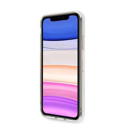 Apple iPhone 11 Kılıf Karl Lagerfeld Sert TPU K&C Dizayn Kapak Renksiz