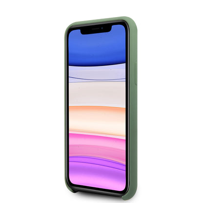 Apple iPhone 11 Kılıf U.S. POLO ASSN. Silikon Büyük Logo Dizayn Kapak Siyah