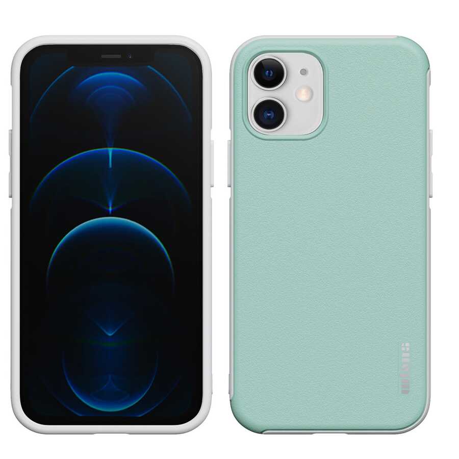 Apple iPhone 11 Kılıf Wlons Hill Kapak Açık Yeşil