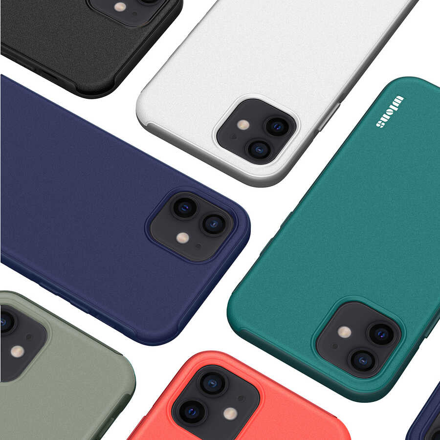 Apple iPhone 11 Kılıf Wlons Hill Kapak Kırmızı