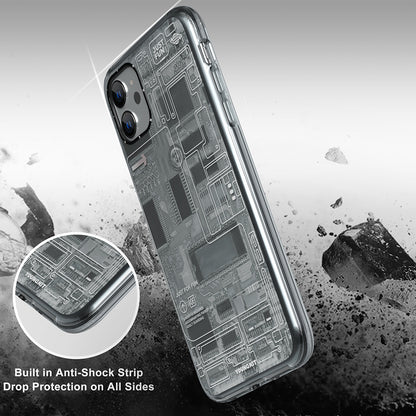 Apple iPhone 11 Kılıf YoungKit Technology Serisi Kapak Siyah
