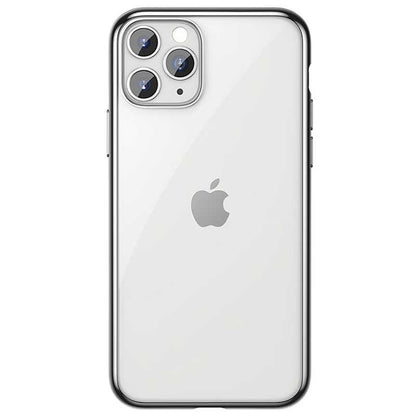 Apple iPhone 11 Pro Max Benks Magic Glitz Ultra-Thin Transparent Protective Soft Kapak Gümüş