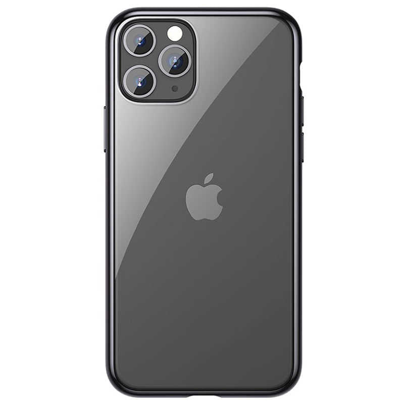 Apple iPhone 11 Pro Max Benks Magic Glitz Ultra-Thin Transparent Protective Soft Kapak Gümüş