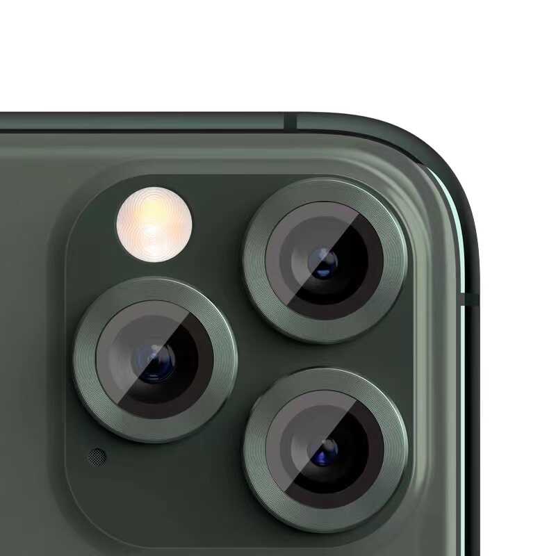 Apple iPhone 11 Pro Max Go Des Eagle Kamera Lens Koruyucu Lacivert