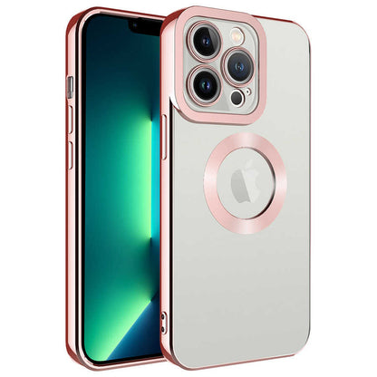 Apple iPhone 11 Pro Max Kılıf Kamera Korumalı Logo Gösteren Zore Omega Kapak