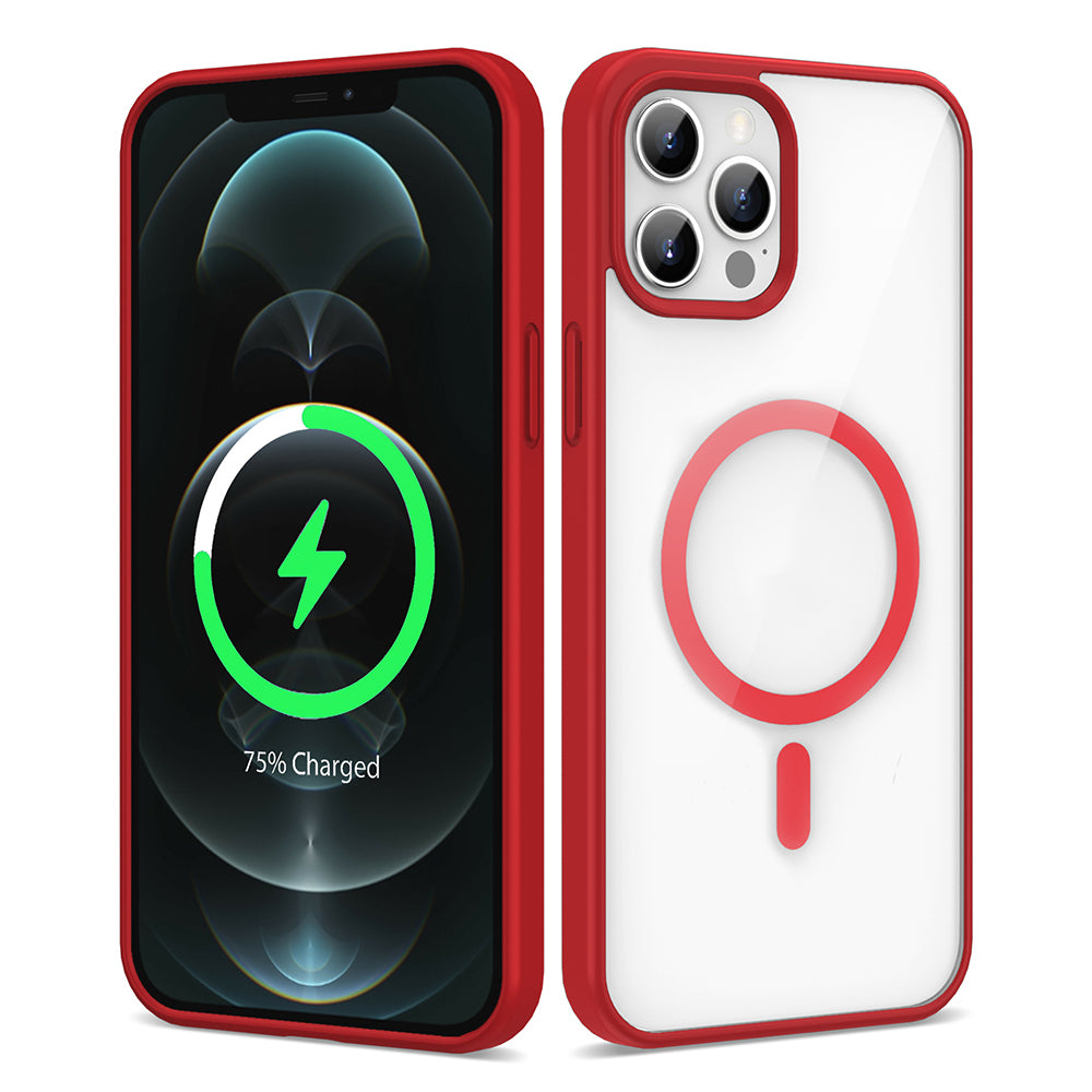 Apple iPhone 11 Pro Max Kılıf M-safe Wireless Şarj Özellikli Silikon Zore Ege Kapak