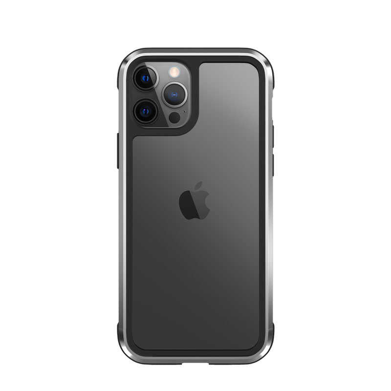 Apple iPhone 11 Pro Max Kılıf Wiwu Defens Armor Kapak Gümüş
