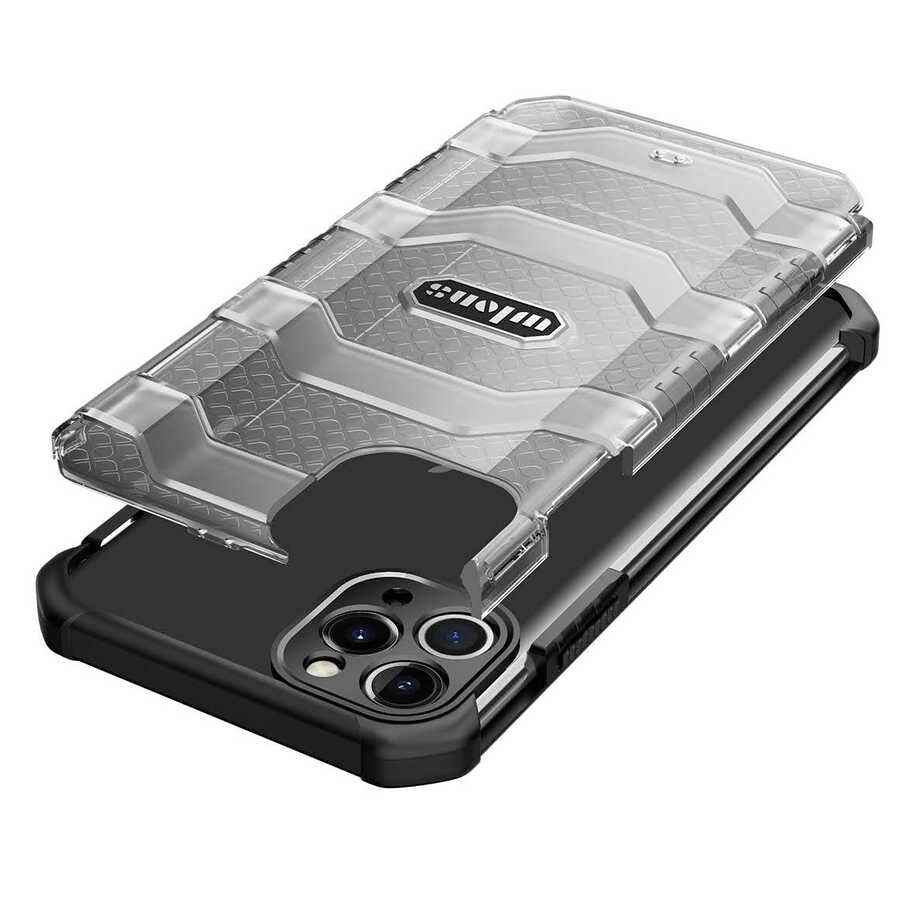 Apple iPhone 11 Pro Max Kılıf Wlons Mit Kapak Koyu Yeşil