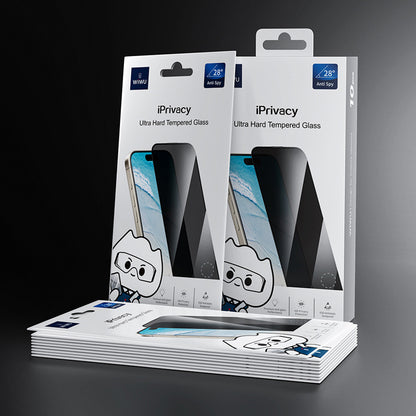 Apple iPhone 11 Wiwu GT-015 Oleofobik Darbeye Karşı Dayanıklı Temperli Ekran Koruyucu 10'lu Paket Siyah