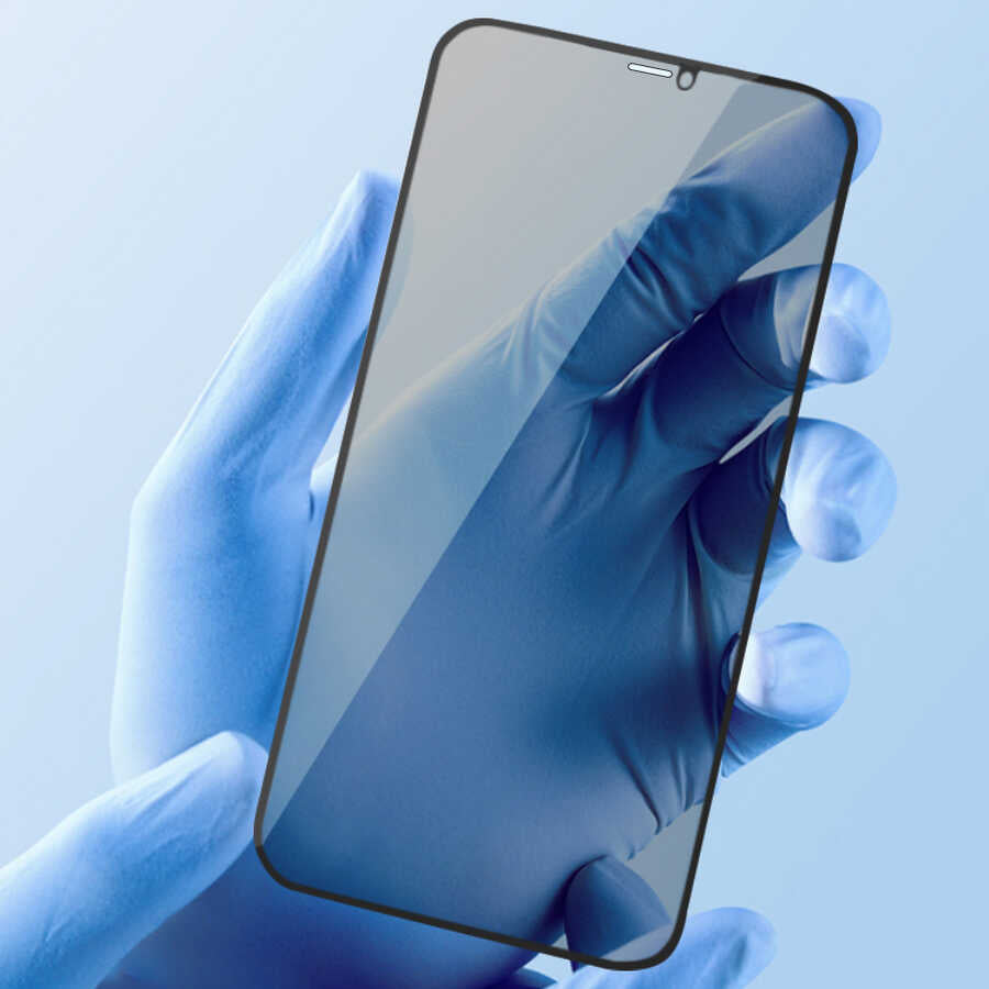 Apple iPhone 11 Wiwu iPrivacy HD Anti-Peep Ekran Koruyucu Siyah