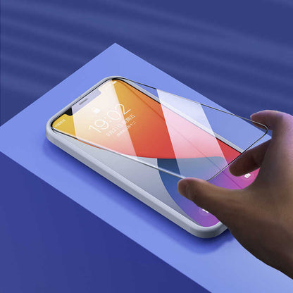 Apple iPhone 12 Benks 0.3mm V Pro Dust Full Curved Proof Ekran Koruyucu Siyah