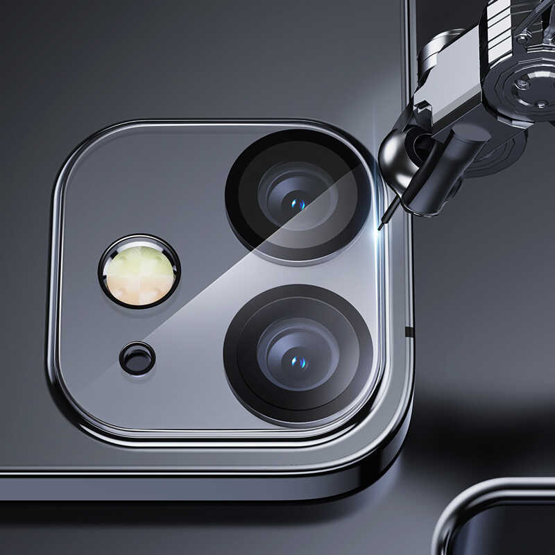Apple iPhone 12 Benks İntegrated Kamera Lens Koruyucu Cam Renksiz