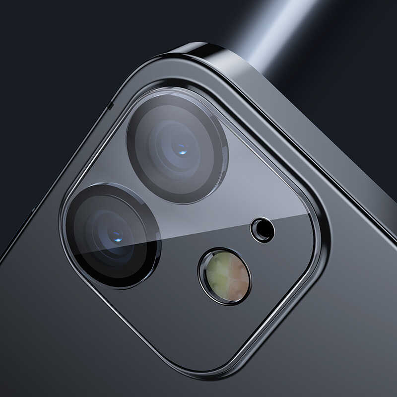 Apple iPhone 12 Benks İntegrated Kamera Lens Koruyucu Cam Renksiz