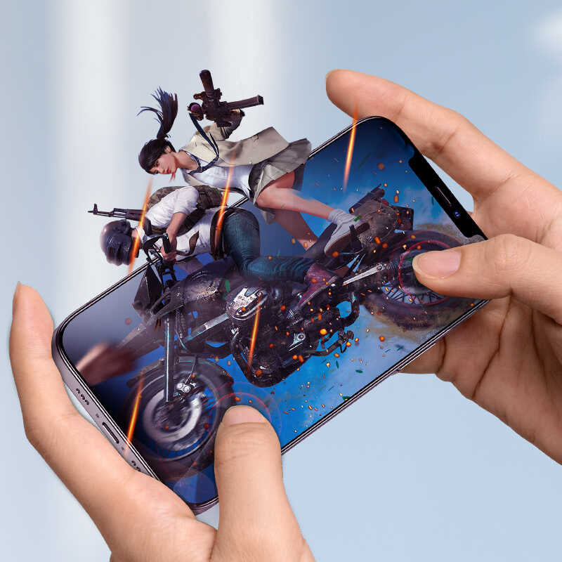 Apple iPhone 12 Benks KR Pro Anti-Bluelight Ekran Koruyucu Siyah