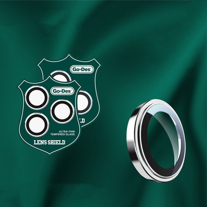 Apple iPhone 12 Go Des CL-10 Kamera Lens Koruyucu Siyah