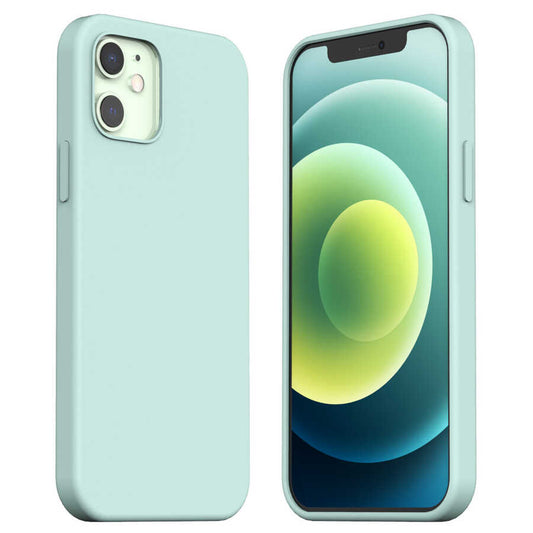 Apple iPhone 12 Kılıf Araree Typo Skin Kapak Açık Yeşil