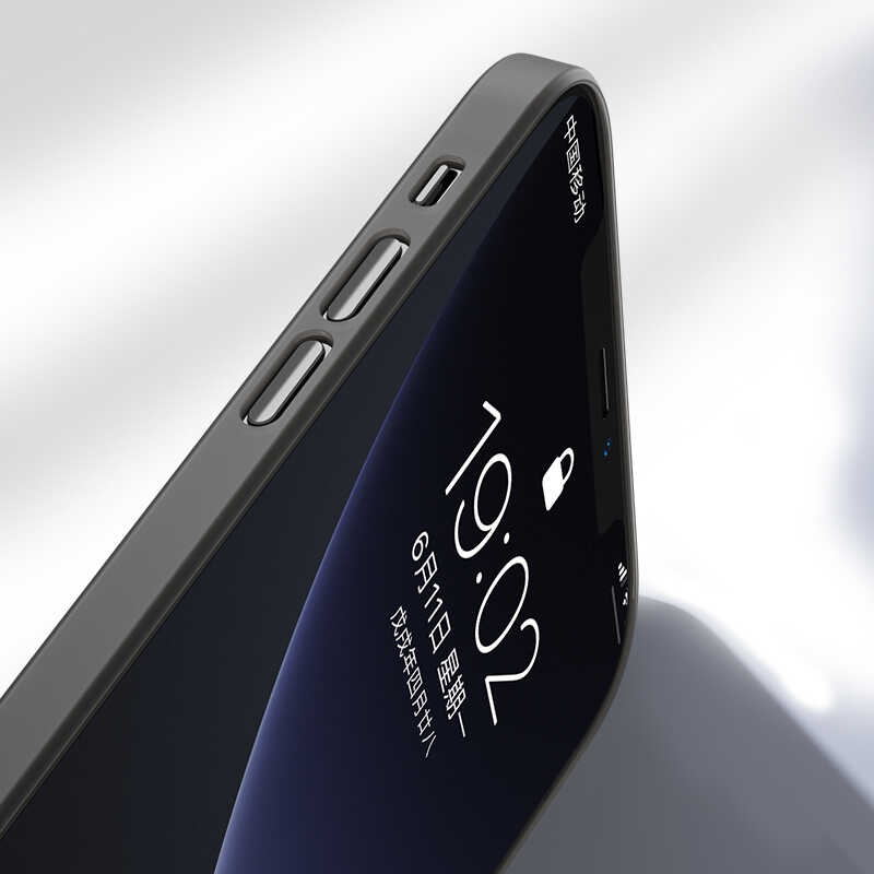 Apple iPhone 12 Kılıf Benks Lollipop Protective Kapak Saks Mavi