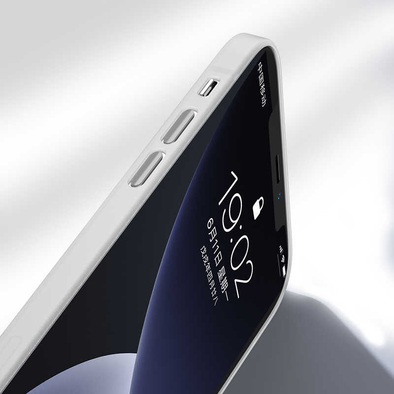 Apple iPhone 12 Kılıf Benks Lollipop Protective Kapak Beyaz