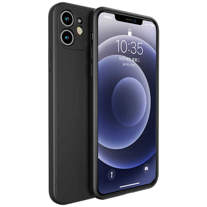 Apple iPhone 12 Kılıf Benks Painting TPU Kapak Siyah