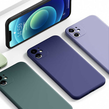 Apple iPhone 12 Kılıf Benks Painting TPU Kapak Siyah