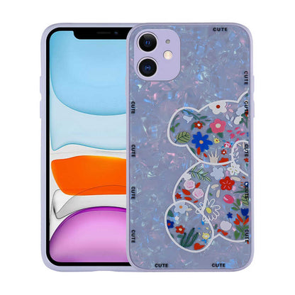 Apple iPhone 12 Kılıf Desenli Sert Silikon Zore Mumila Kapak