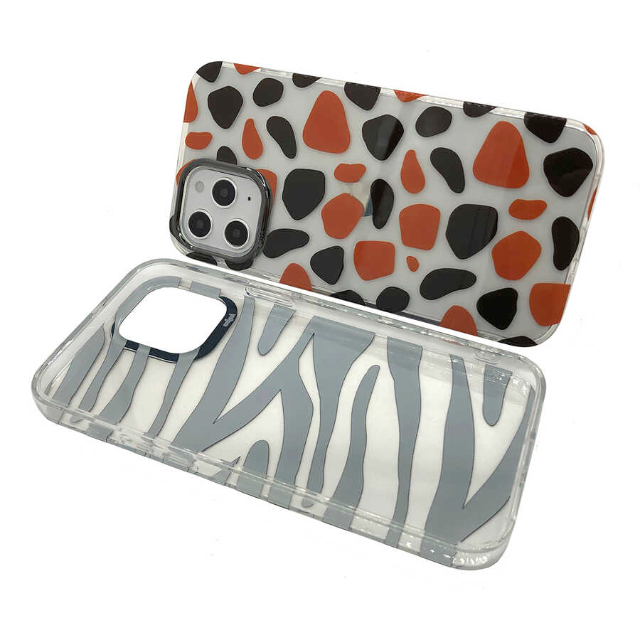 Apple iPhone 12 Kılıf Kajsa Animal Kapak NO2