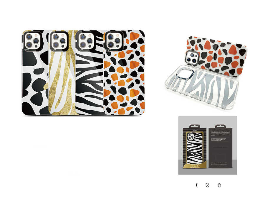 Apple iPhone 12 Kılıf Kajsa Animal Kapak NO4