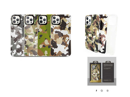 Apple iPhone 12 Kılıf Kajsa Camo Kapak NO3