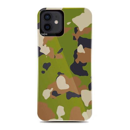 Apple iPhone 12 Kılıf Kajsa Camo Kapak NO3