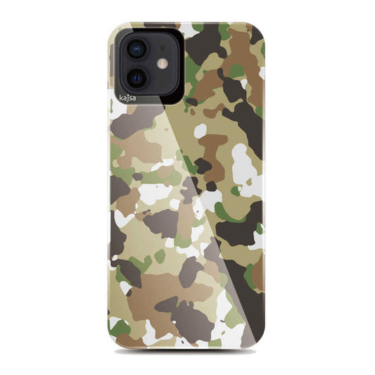 Apple iPhone 12 Kılıf Kajsa Camo Kapak NO2