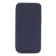 Apple iPhone 12 Kılıf Kajsa Dale Serisi Parallel PU Folio Kapaklı Kılıf Lacivert