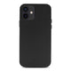 Apple iPhone 12 Kılıf Kajsa Litchi Kapak Siyah