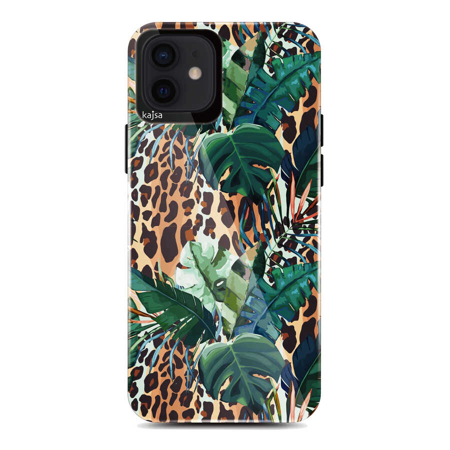 Apple iPhone 12 Kılıf Kajsa Wild Kapak NO2
