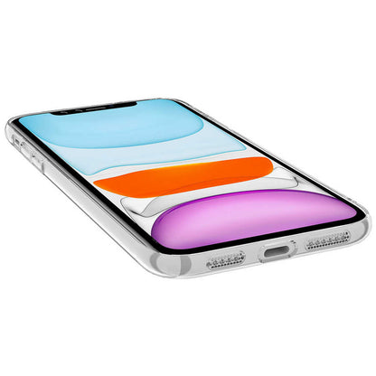 Apple iPhone 12 Kılıf Kamera Korumalı M-safe Sert PC Zore Porto Kapak Renksiz