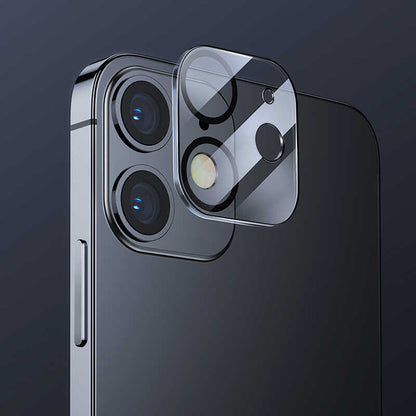 Apple iPhone 12 Mini Benks İntegrated Kamera Lens Koruyucu Cam Renksiz