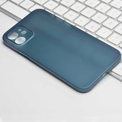 Apple iPhone 12 Mini Kılıf Benks Lollipop Protective Kapak Saks Mavi