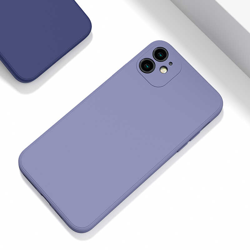 Apple iPhone 12 Mini Kılıf Benks Painting TPU Kapak Lacivert