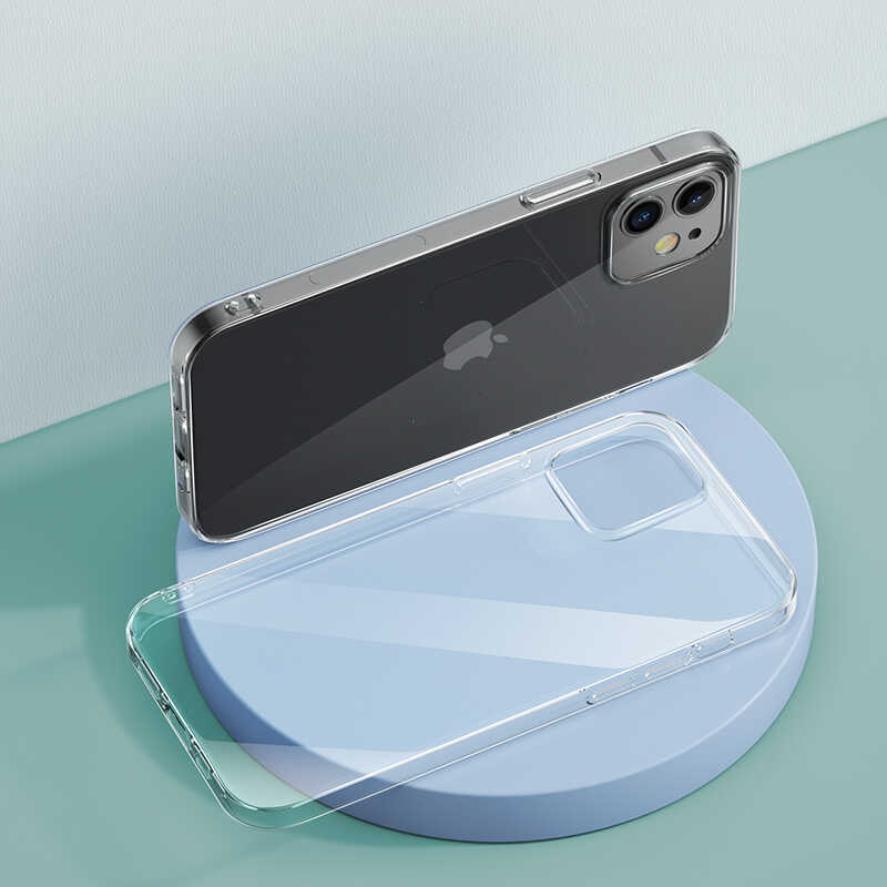 Apple iPhone 12 Mini Kılıf Benks Transparent Kapak Renksiz