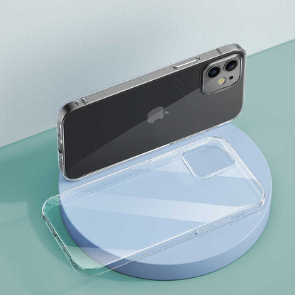 Apple iPhone 12 Mini Kılıf Benks Transparent Kapak Renksiz