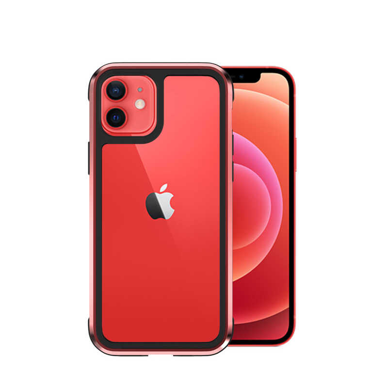 Apple iPhone 12 Mini Kılıf Wiwu Defens Armor Kapak Karışık