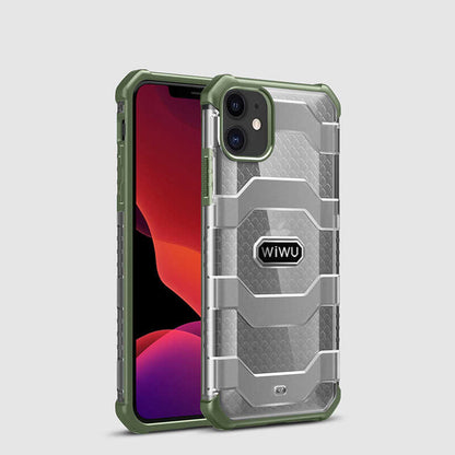 Apple iPhone 12 Mini Kılıf Wiwu Voyager Kapak Siyah