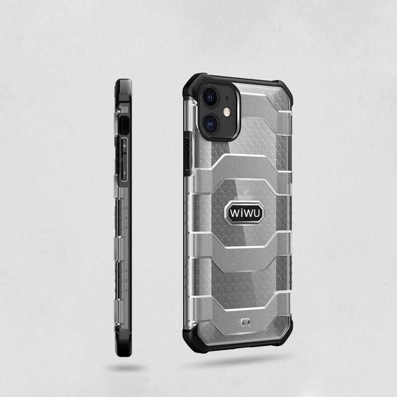 Apple iPhone 12 Mini Kılıf Wiwu Voyager Kapak Koyu Yeşil