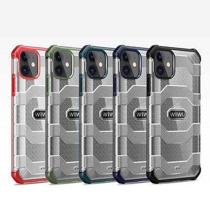 Apple iPhone 12 Mini Kılıf Wiwu Voyager Kapak Siyah
