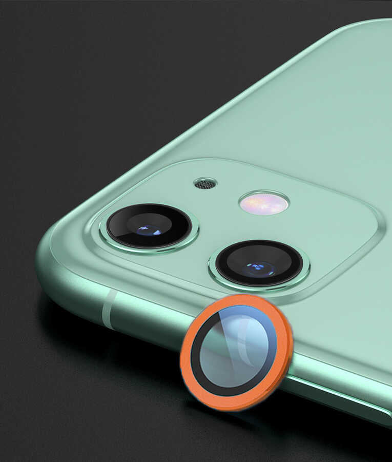 Apple iPhone 12 Mini Zore CL-02 Kamera Lens Koruyucu