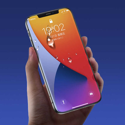 Apple iPhone 12 Pro Benks 0.3mm V Pro Dust Full Curved Proof Ekran Koruyucu Siyah