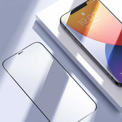 Apple iPhone 12 Pro Benks 0.3mm V Pro Dust Full Curved Proof Ekran Koruyucu Siyah