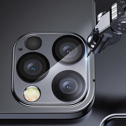 Apple iPhone 12 Pro Benks İntegrated Kamera Lens Koruyucu Cam Renksiz
